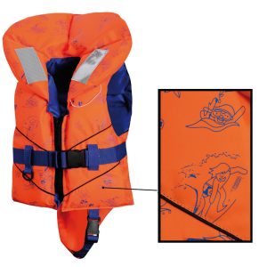 Chaleco salvavidas SV-100 – 100N (EN ISO 12402-4). Modelo de alta calidad