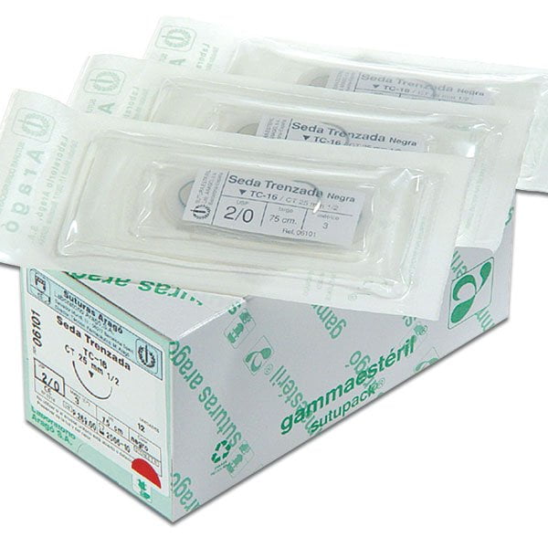 Sutura Seda Tc-14 5/0 12Und - Imagen 2