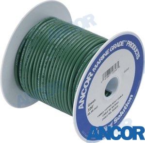 MF-AM100350 – CABLE MARINO 18 AWG (0,8MM²) VERDE 152 M