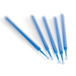 Microaplicadores Medium Celestes 400U.