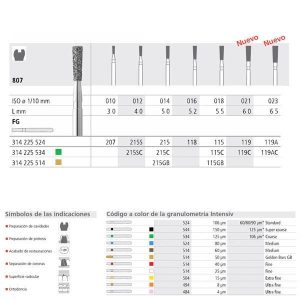 Fg 215S/6  807-012 Fg Diam. Medio 6U.