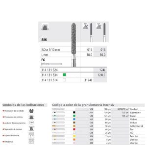 Fg 124L/6  886-016 Fg Diam. Medio 6U.
