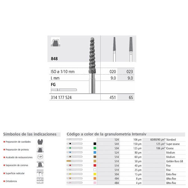 Fg 6S/6 848-023 Fg Espiral Diam. Medio 6U. - Imagen 2