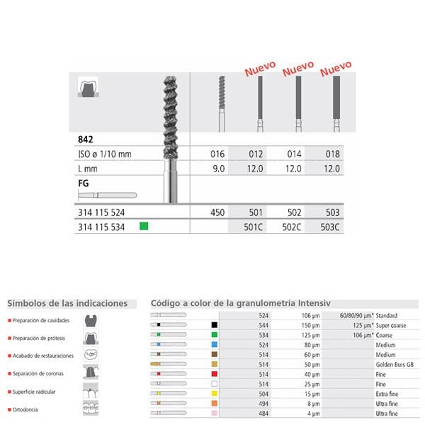 Fg 502/6 842-014 Fg Diam. Medio 6U. - Imagen 2
