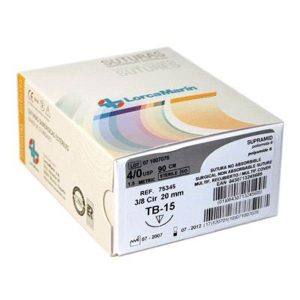 Supramid Negro Tb-15 4/0 50U.