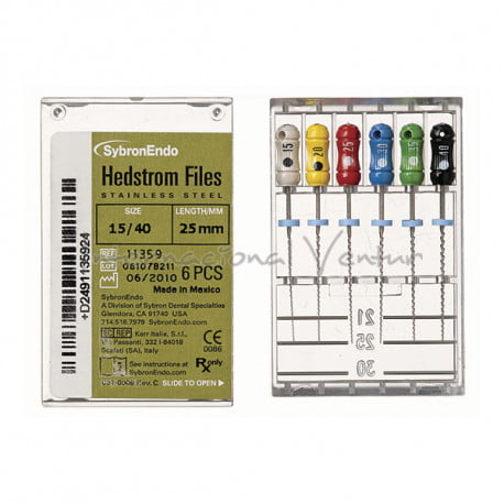 Limas de acero inoxidable Hedstrom 30mm - Imagen 3