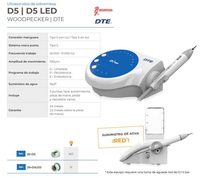 Limpiador de sarro DTE D5 - Imagen 4