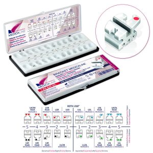 Bracket Ml Cerámico R/Metal Roth .018 Kit