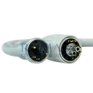 Manguera TKD con luz para micromotor KaVo K190 y compatibles con conector KaVo y con terminal giratorio