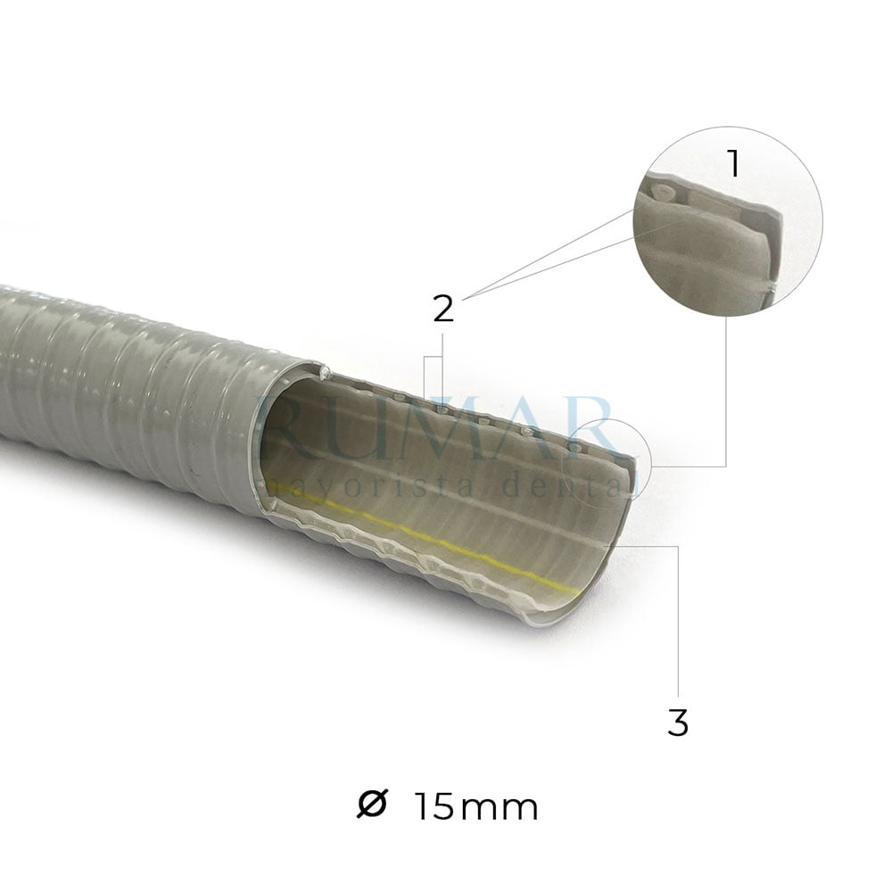 Manguera de aspiración PVC FLEXIBLE PREMIUM ∅15mm