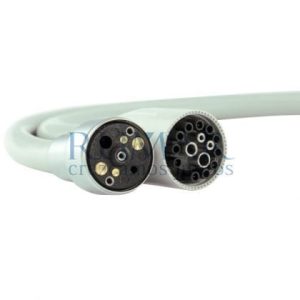 Manguera para micromotor Bien Air MC2 IR, conector CEFFLA  125cmgris oscuro