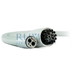 Manguera para micromotor Bien Air MC3, LK y LED con y sin luz, conector CEFFLA, 140cm, gris oscuro