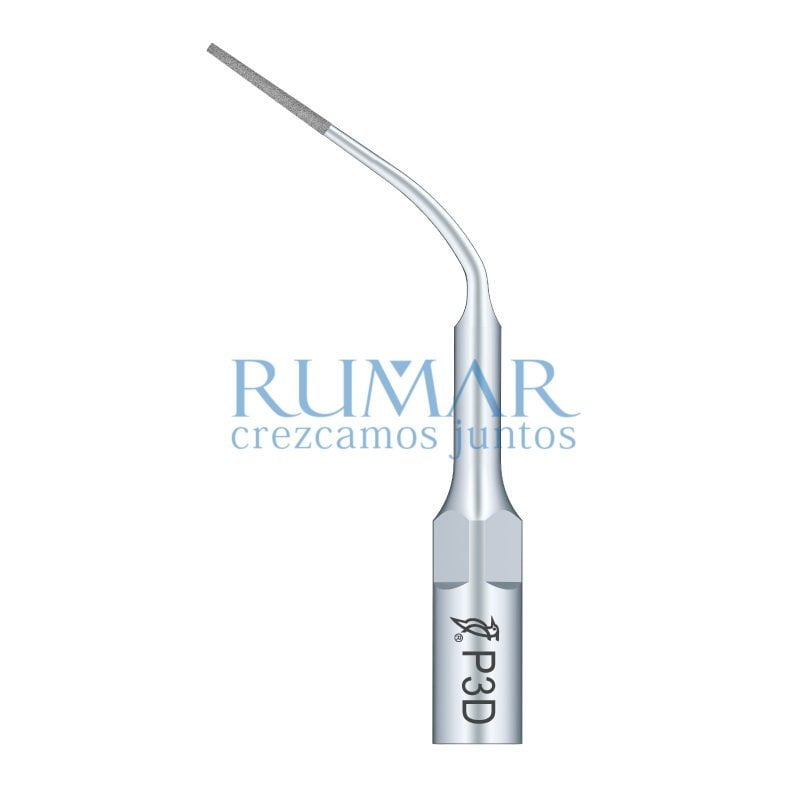 Punta ultrasonidos Woodpecker P3D compatible EMS diamantada