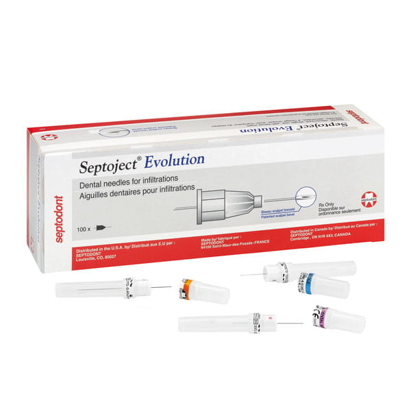 Agujas Septoject con triple bisel 30G 10 0.3X10mm - Imagen 2