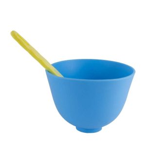 Taza de goma XL + espátula plástico
