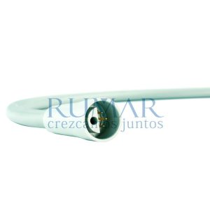 Manguera para ultrasonidos Satelec Newtron, sin luz, open end, 200cm, color gris oscuro